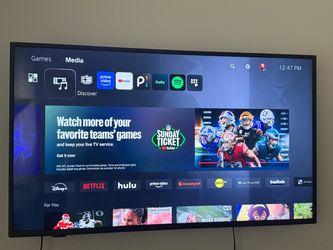 Insignia 50" Smart TV + Full-Motion Mount — Tested/Working