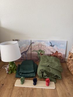 Dinosaurs room decor, and bedding sets