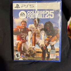 brand New Ps Five Game College Football 25