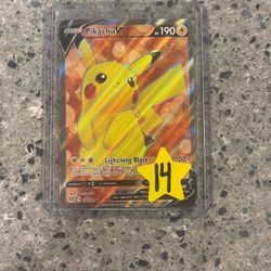Pikachu V 157/172 NM