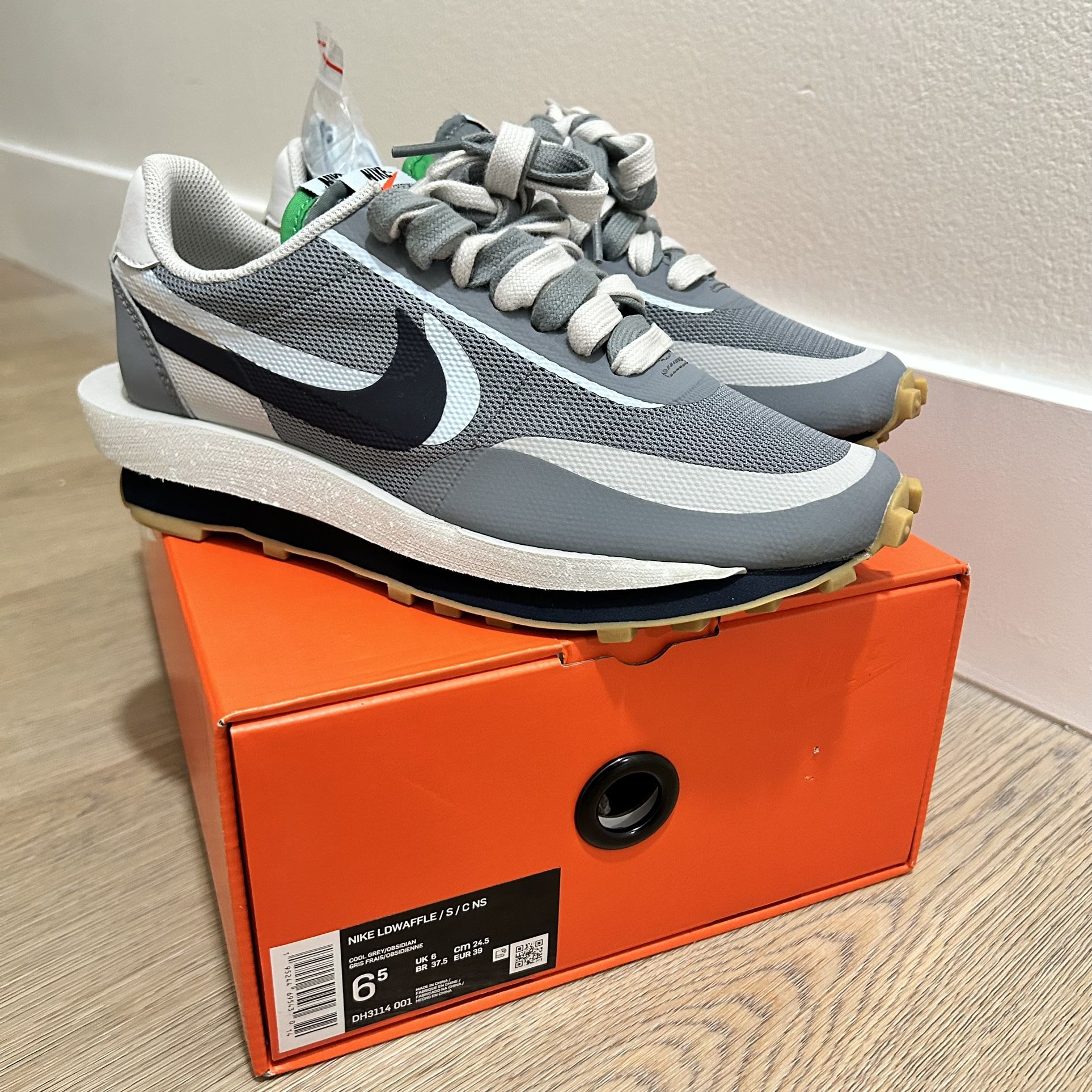 Size 6.5 - Nike sacai x Clot x LDWaffle Kiss Of Death 2