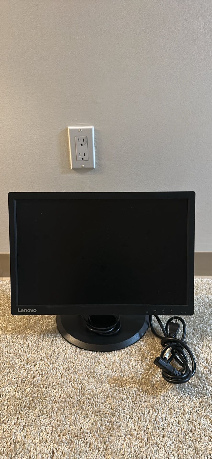 20” Lenovo Monitor