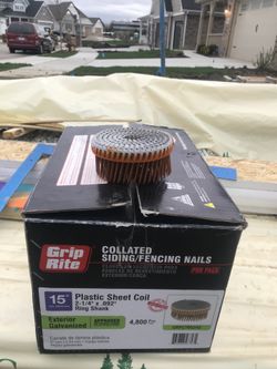 Siding/fencing nails