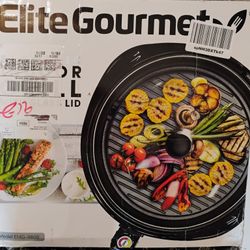 Elite Gourmet Indoor Grill – NEW