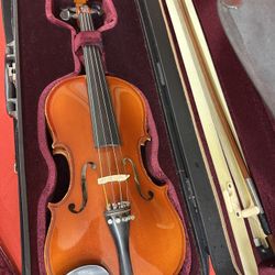 Vintage Antique Violin made in Romania by Leon Aubert