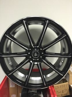 18" wheels new 5x114.3 5x100 all 4 rims