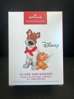Hallmark Keepsake Ornament - Oliver and Dodger from Disney’s Oliver and Company