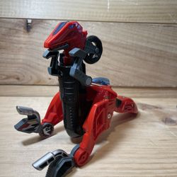 Vtech Switch and Go Dinos Akuna Velociraptor Red Motorcycle