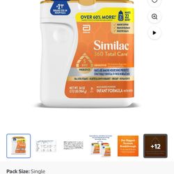 Similac  Sensitive Baby Formula Powder, 34-oz Value Tub