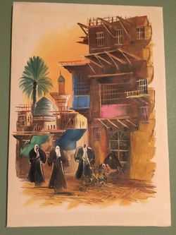 Original paintings, Foreign culture art pieces