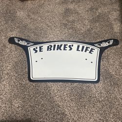 SE Bikes Life Bar Handle Sign 