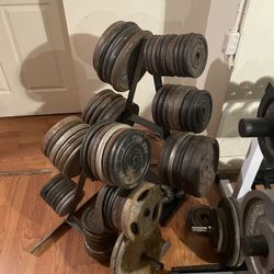 Weights/standard plates $1 per pound!