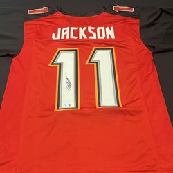 DeSean Jackson Tampa Bay Buccaneers autographed jersey size XL