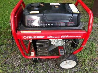 Troy-Bilt 6250W / 8500 Starting Watts Generator