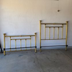 Antique Brass Bed 