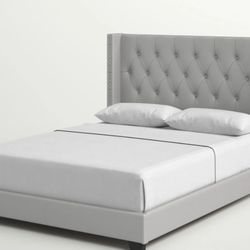 Sanders Upholstered Low Profile Standard Bed