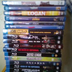 Blu-ray, PC Games And DVDs 