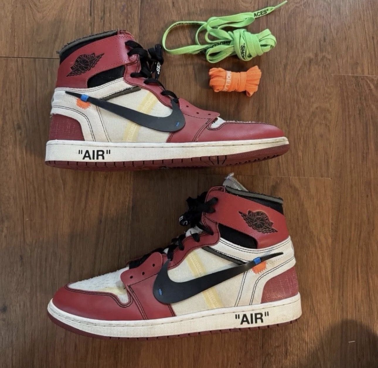 Chicago Jordan 1 x Off White Brand New Size 10.5