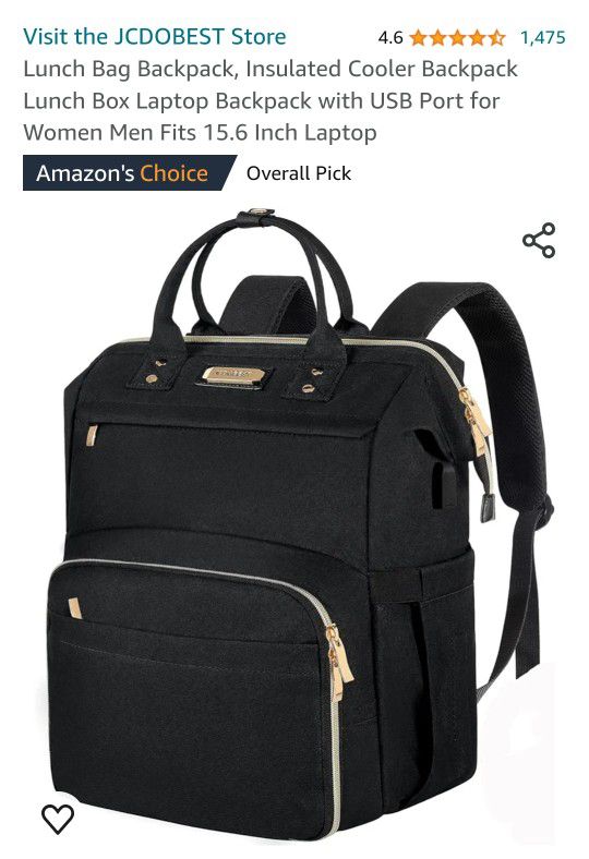 Backpack Cooler Black