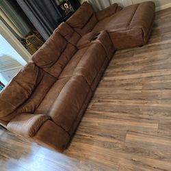 Couch Sectional - Recliners
