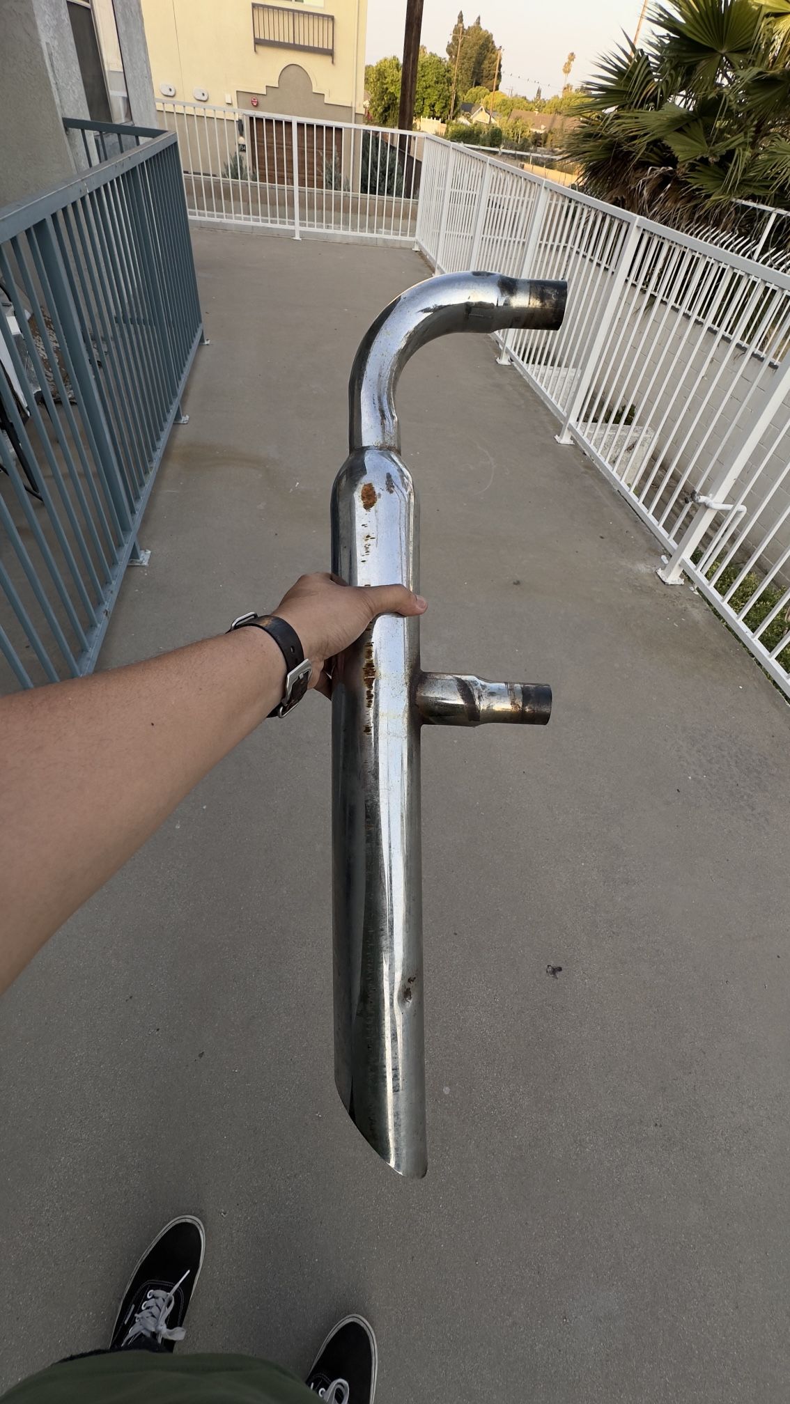 VW Empi chrome Zoom Exhaust