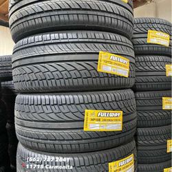 295/35/24 FULLWAY Set of Tires Installed and Balanced Set de Llantas Nuevas Instaladas y Balanceadas