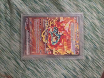 Hearthflame Mask Ogerpon ex Pokémon Card