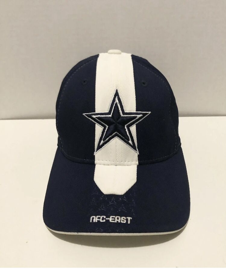 DALLAS COWBOYS NFC East Reebok NFL Authentic Fitted Youth Hat Cap Stitched On