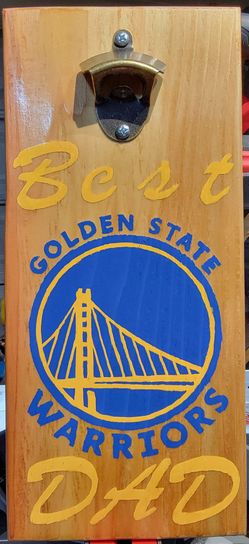Father's Day Warriors Hand Made Bottle Opener