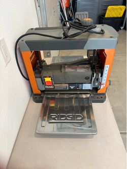 Ridgid 13 inch planer