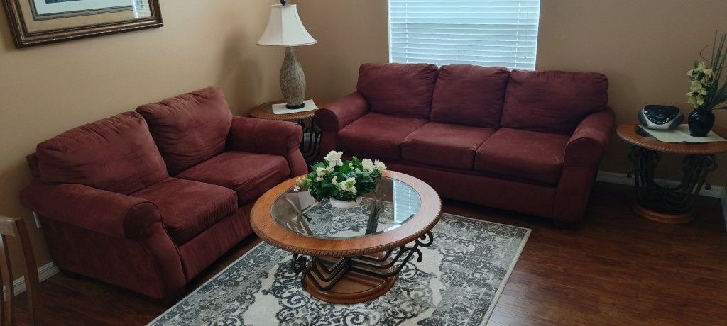 Couch- Loveseat Sofa And Sleeper Sofa