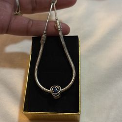 Pulsera Y Dije Pandora Plata 925 