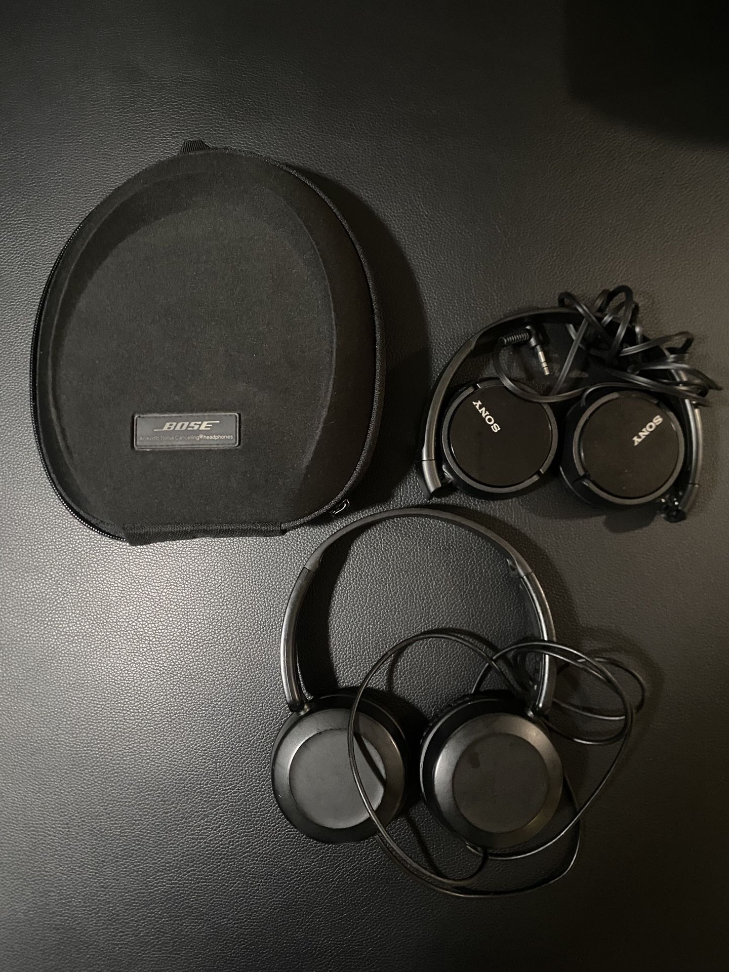 Bose Case With Extra Headphones