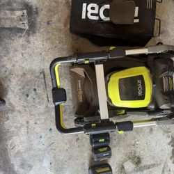 ryobi 21 self propelled lawn mower