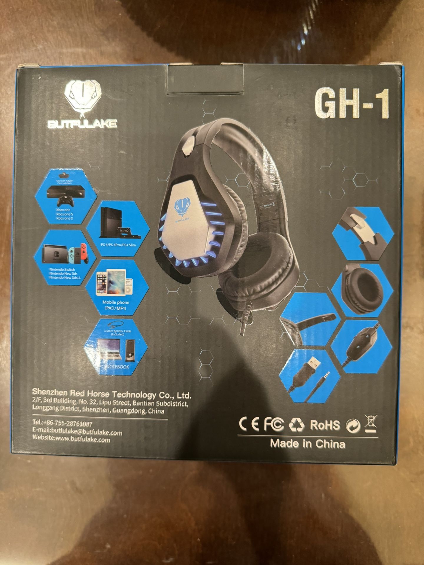 New Headset Wired USB
