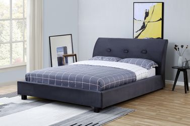 Wholesale direct velvet bed queen and ck for living room