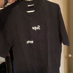 Supreme CDG box logo tee M