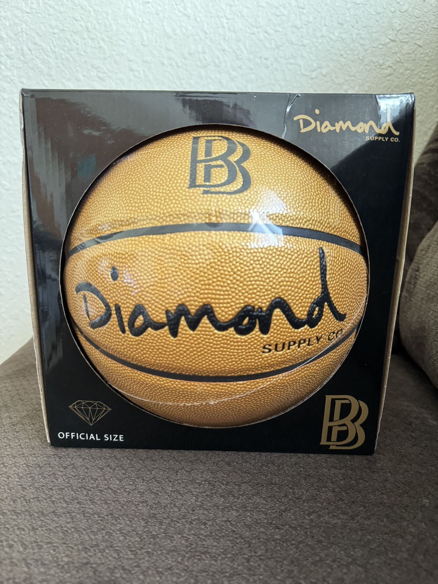 Diamond Supply Co. x Ben Baller Gold Basketball