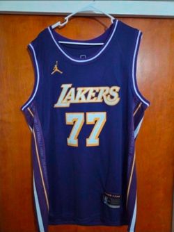 XL LA Lakers Luka Doncic Jordan Brand NBA Jersey