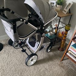 Grey Stroller