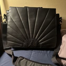 Air Jordan Leather Laptop Bag