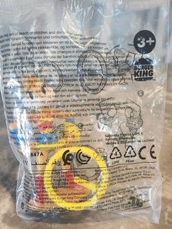 Burger King DC Comics Lola Bunny Wonder Woman Kids Meal Toy New Sealed