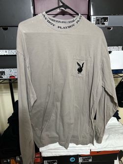 Playboy Long Sleeve Pocket Tee