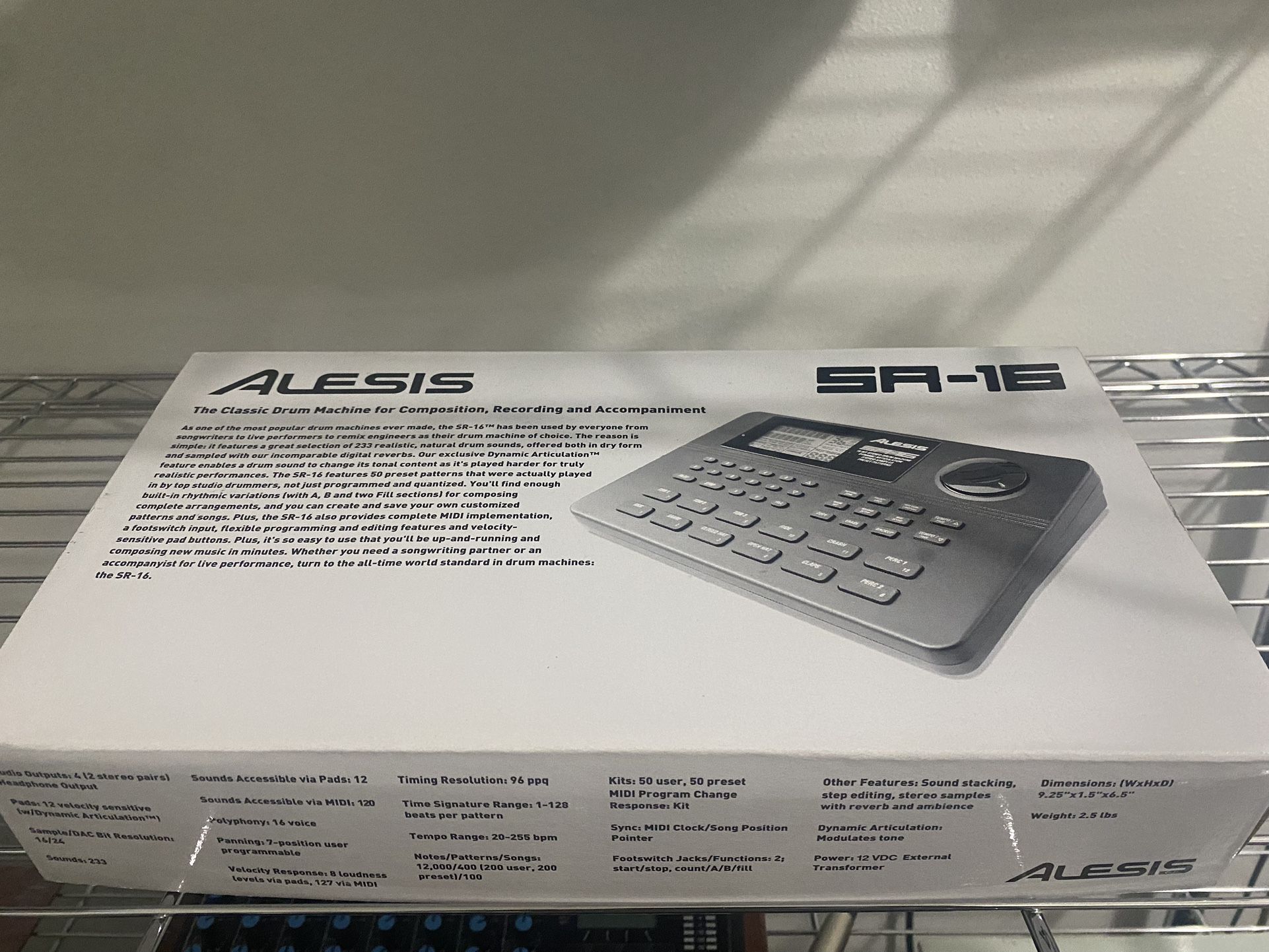 Alesis SR16 Drum Machine for Sale in Fullerton, CA OfferUp