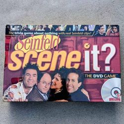 NEW Seinfeld Scene It interactive DVD trivia multiplayer board game