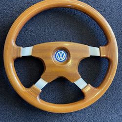 Genuine Momo steering wheel. Rare, Astra four spoke. Vintage wooden wheel made in Italy. 1984 build date.