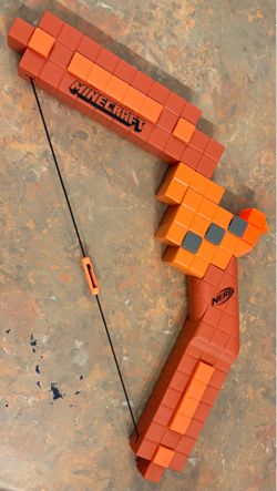 Nerf Minecraft bow dart blaster