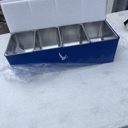 BRAND NEW IN BOX GREY GOOSE CONDIMENT TRAY