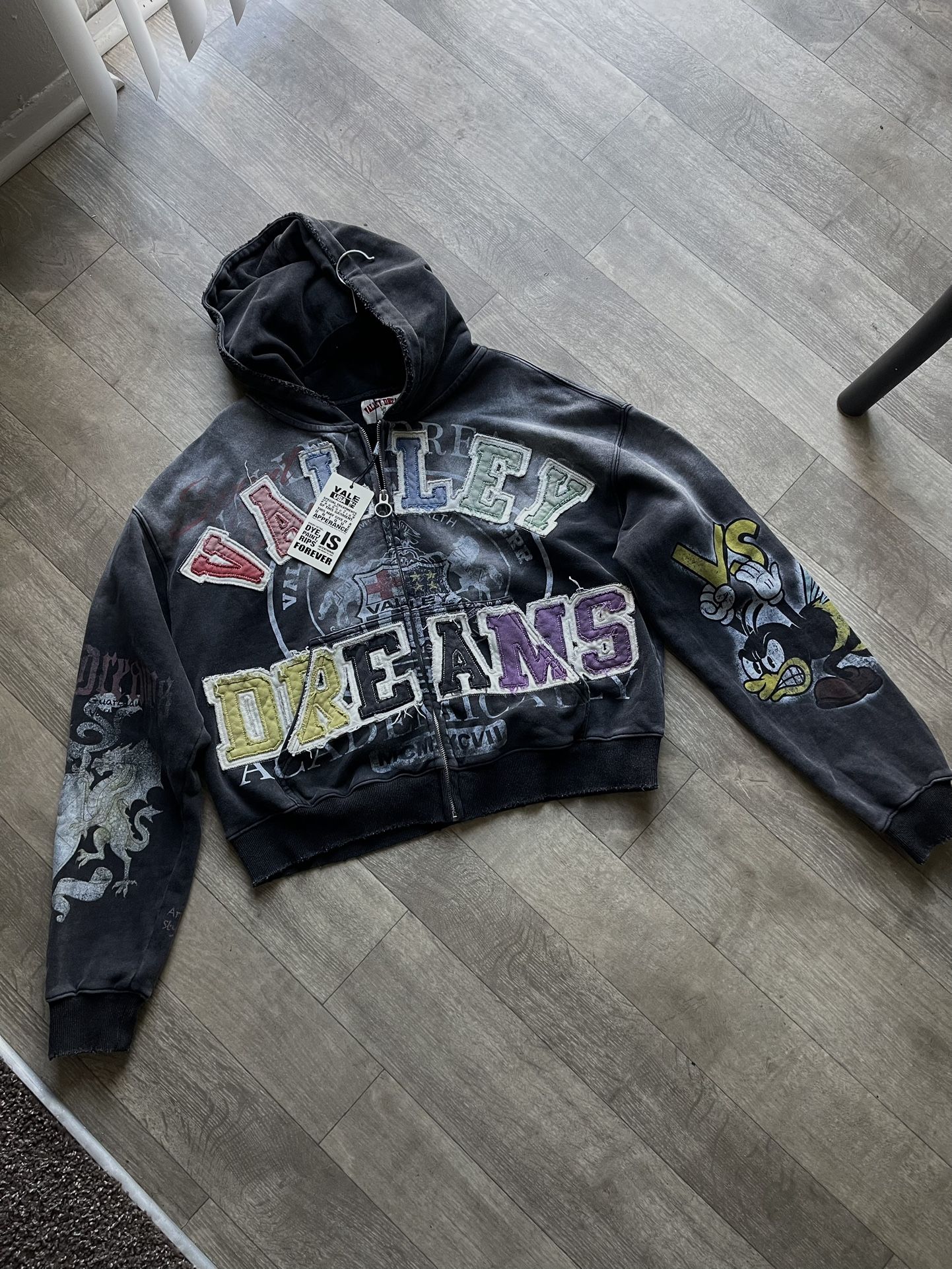 Mens Small Vale Zip Up