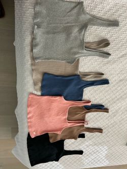 Fabletics cropped tanks $20 each or $120 for 6